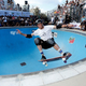 Tony Hawk competes in BOWL-A-RAMA in Sydney, Australia in 2016.